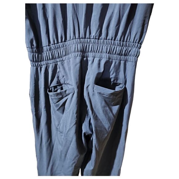 ALBION‎ Blue Gray Fit Jumpsuit - Size XXS - Picture 6 of 8